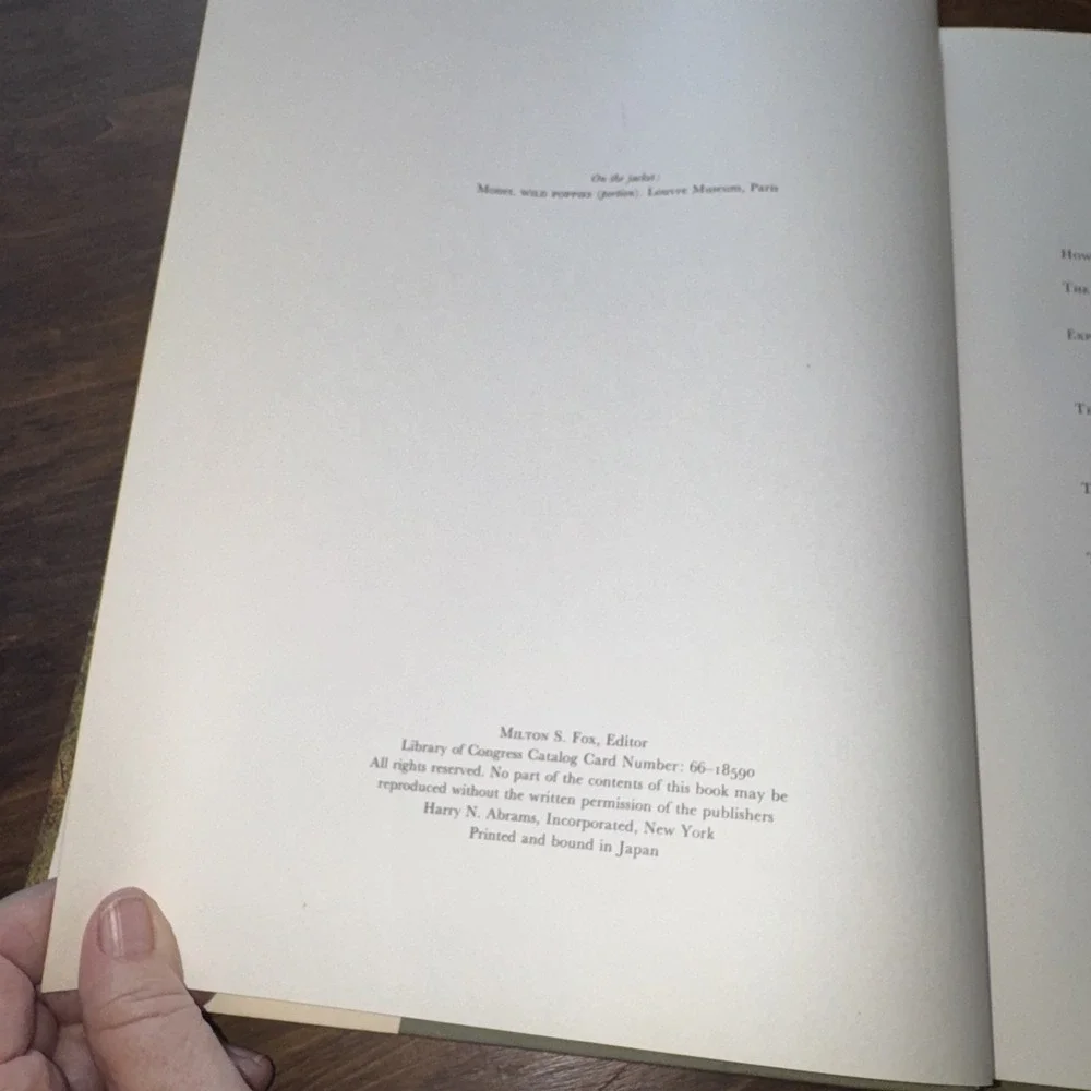 The Story of Painting Janson Hardcover book Coffee Table
